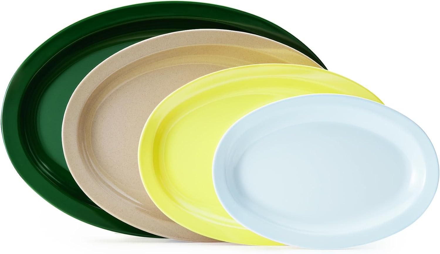 G.E.T. Serving Platters Melamine Platter (Set of 12)