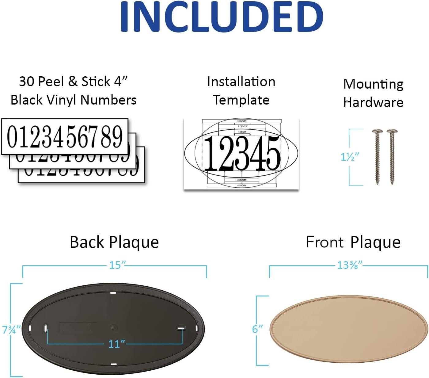 Oval Wall Plaque