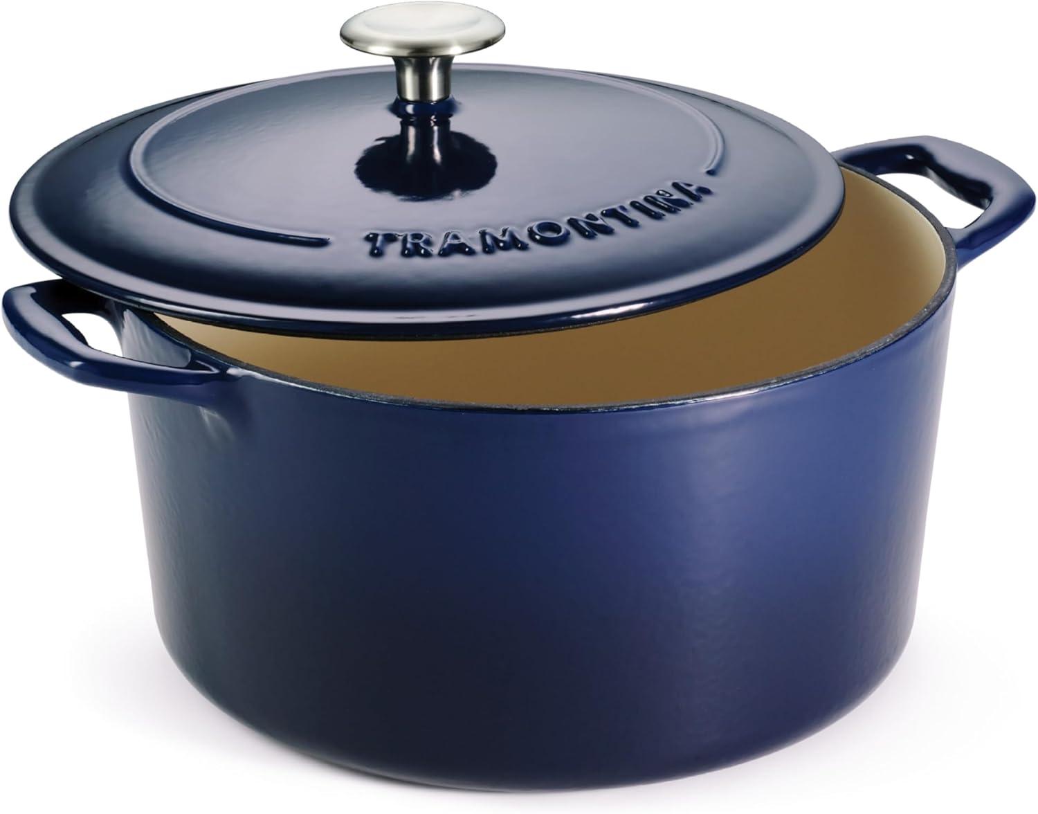 Tramontina Enameled Cast Iron Round Gourmet Dutch Oven