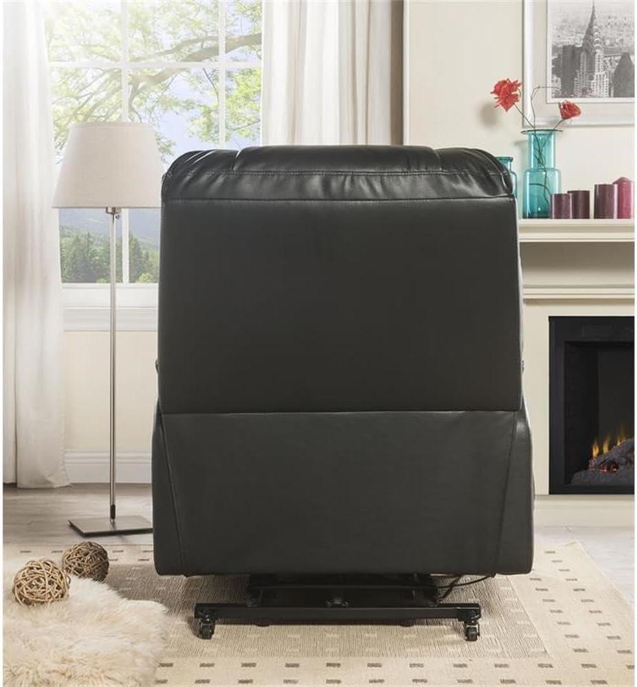 ACME Ixora Recliner with Power Lift and Massage in Black