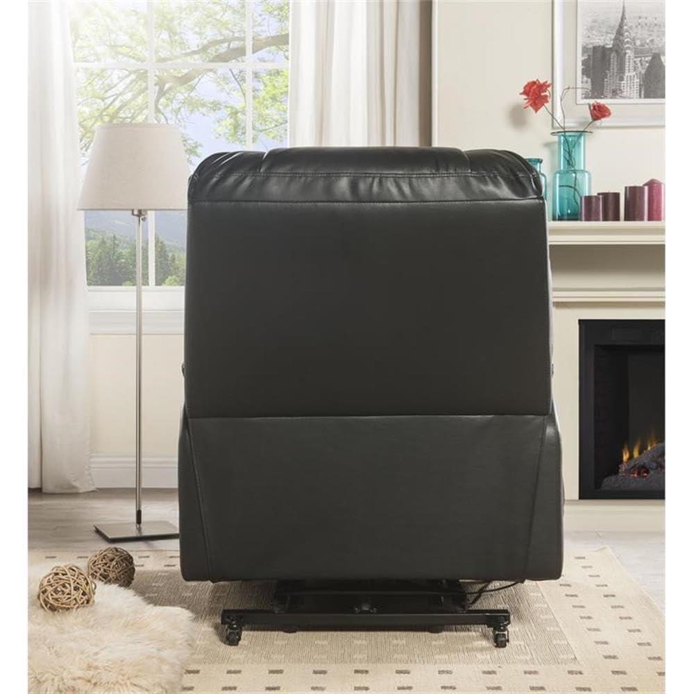ACME Ixora Recliner with Power Lift and Massage in Black