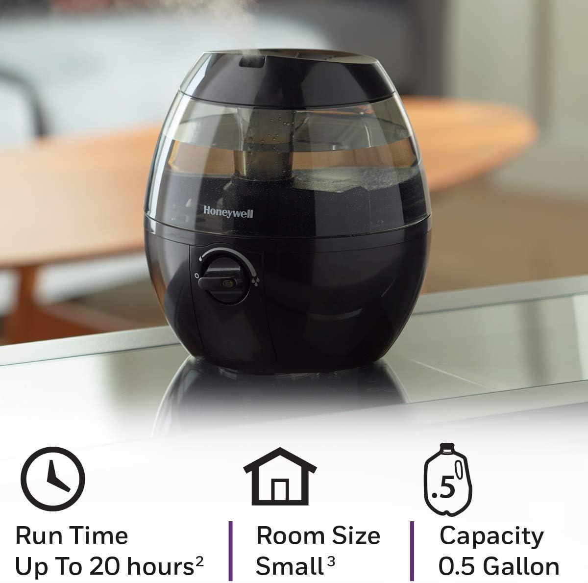 Honeywell Mistmate Ultrasonic Humidifier HUL520B, Black