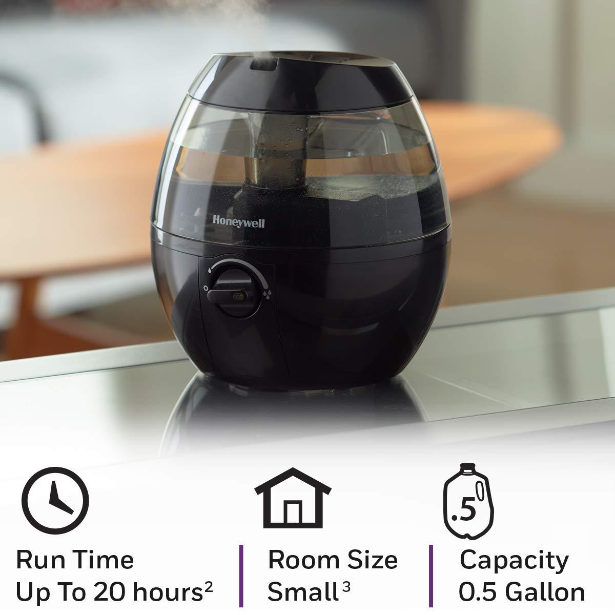 Honeywell Mistmate Ultrasonic Humidifier HUL520B, Black