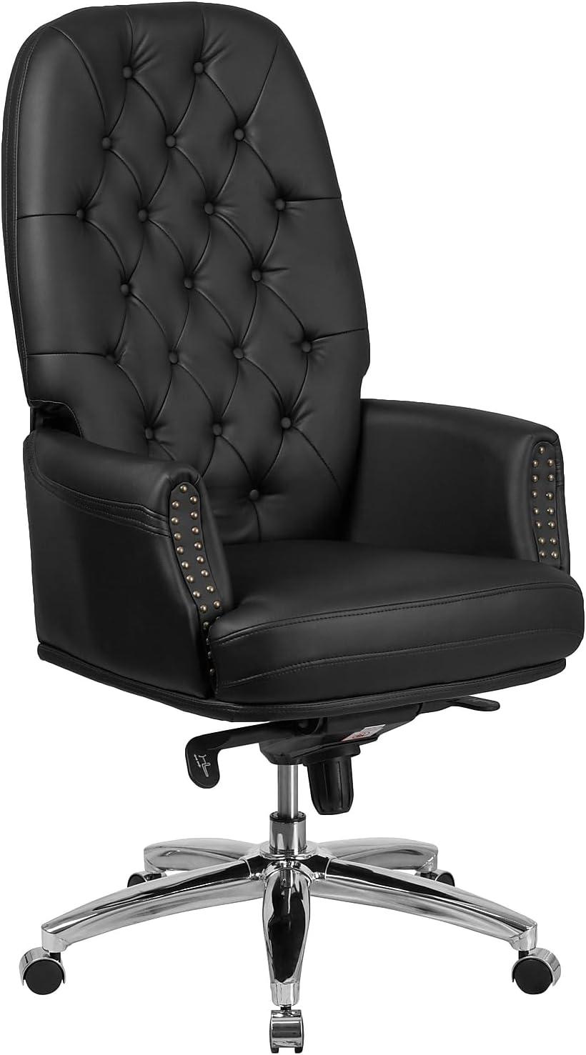 Flash Furniture Black High Back Exec Chair BT-90269H-BK-GG