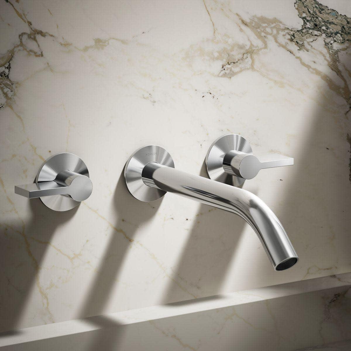 Components Wall-Mount Bathroom Sink Faucet Trim