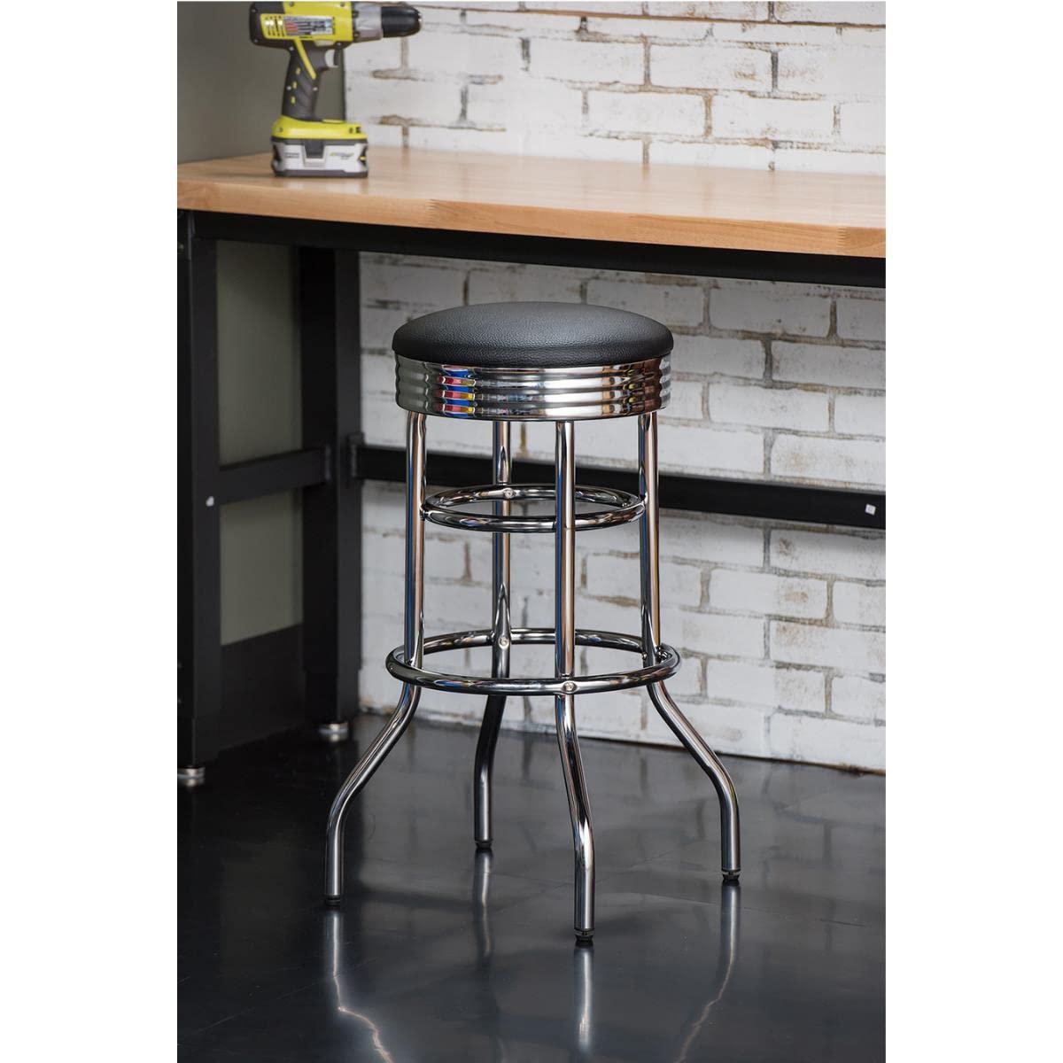 Trinity  30" Swivel Stool, Chrome