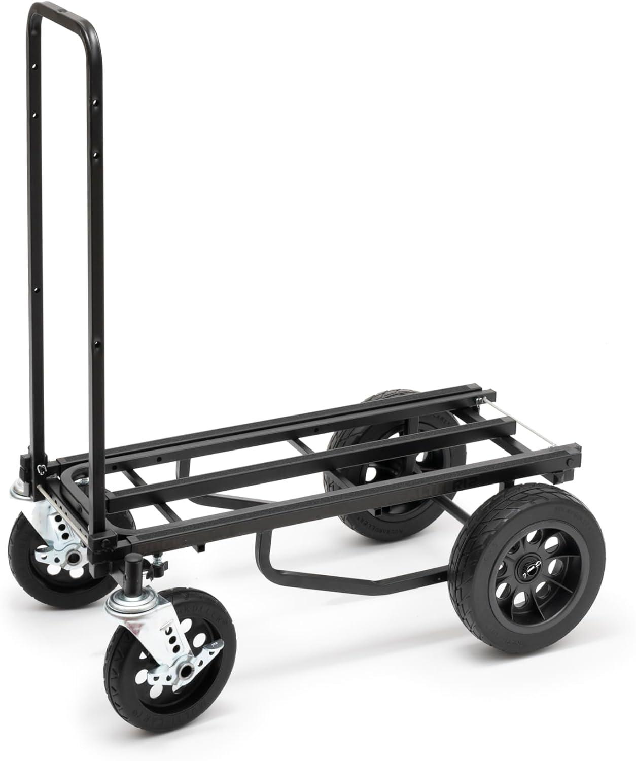 Odyssey OR12STEALTH RockNRoller 8-in-1Heavy Duty Multi Cart, Black