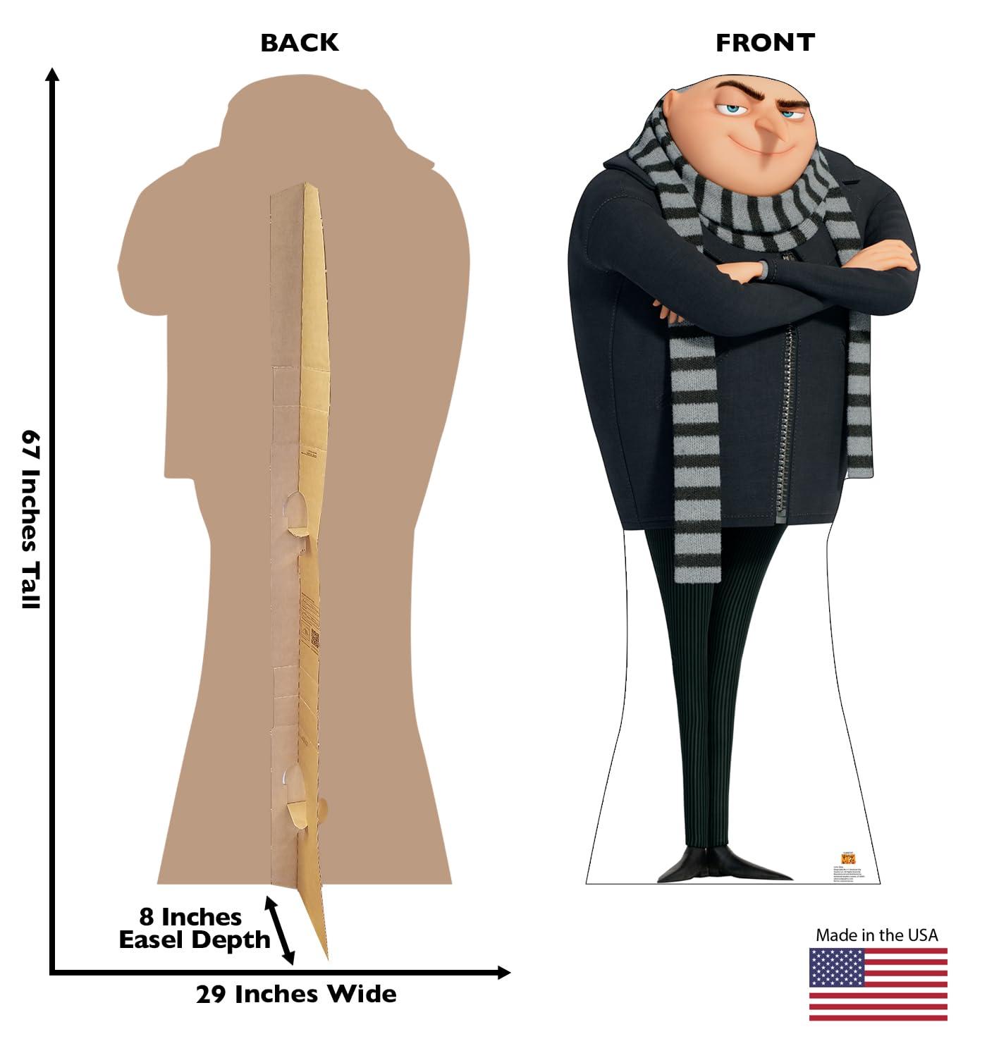 Cardboard People Gru Life Size Cardboard Cutout Standup - Despicable Me 4 (2024 Film)