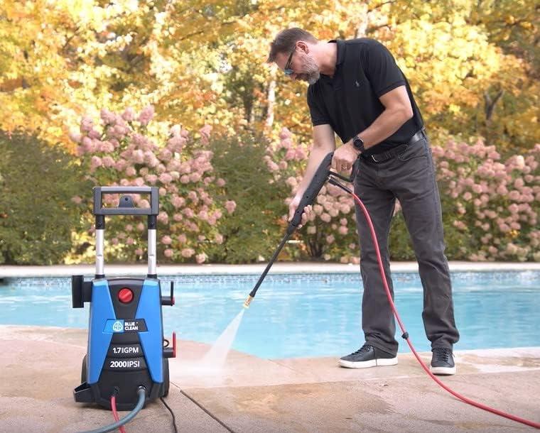 AR Blue Clean BC383HS Electric Pressure Washer - 2000 PSI, 1.7 GPM, 13 Amps