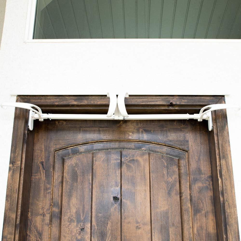 Garland Hanger - Single Door (35-52 Inch Doors) (White)