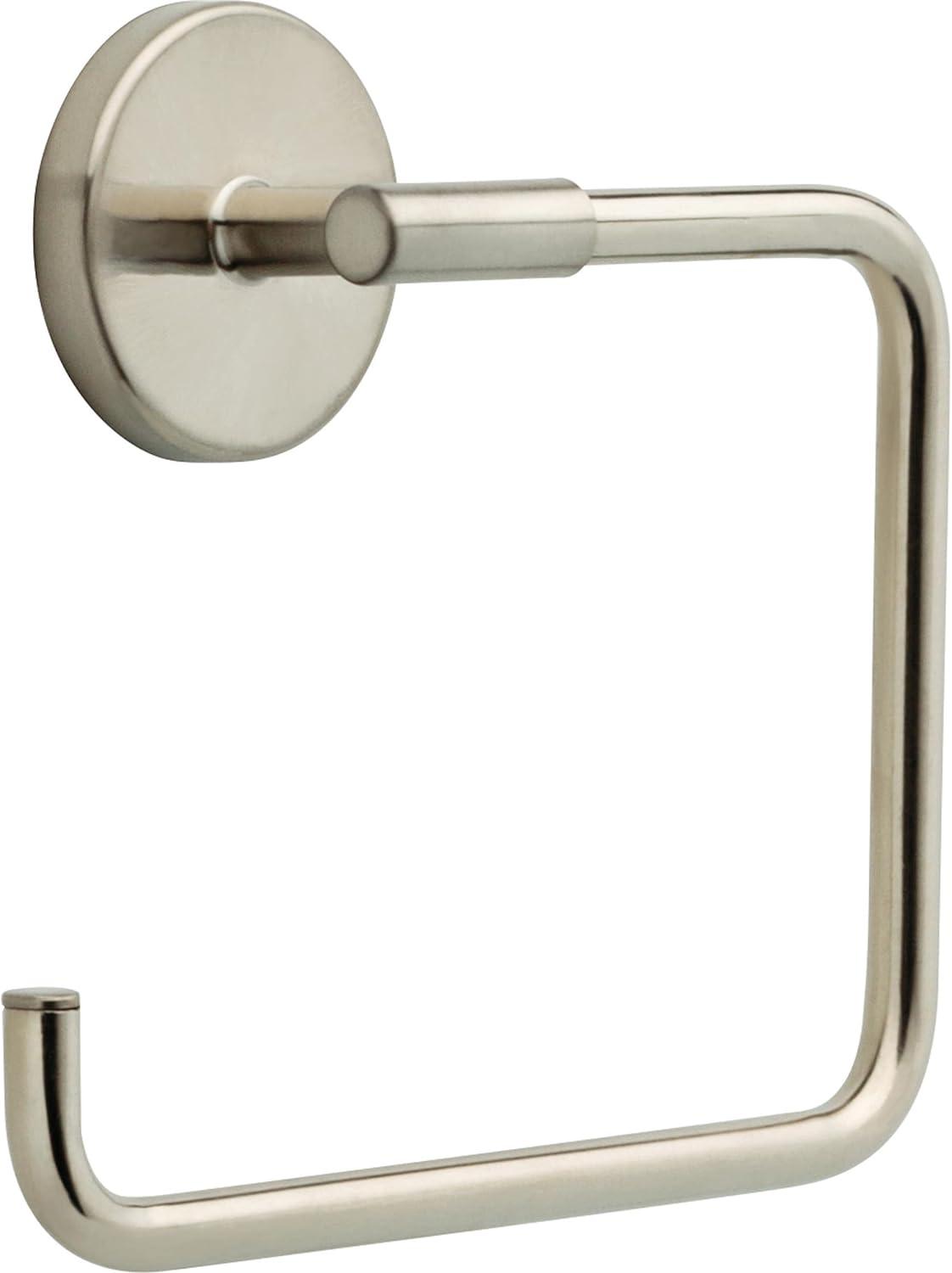 Trinsic Wall Mount Square Open Towel Ring Bath Hardware Accessory