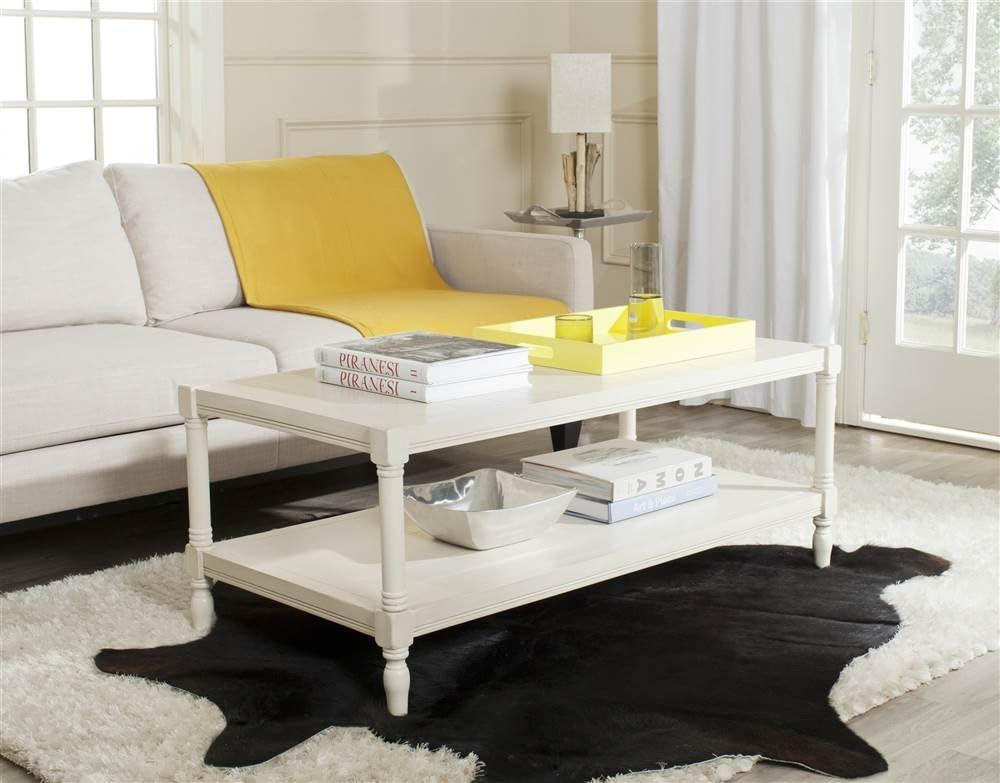 Bela Coffee Table - White - Safavieh