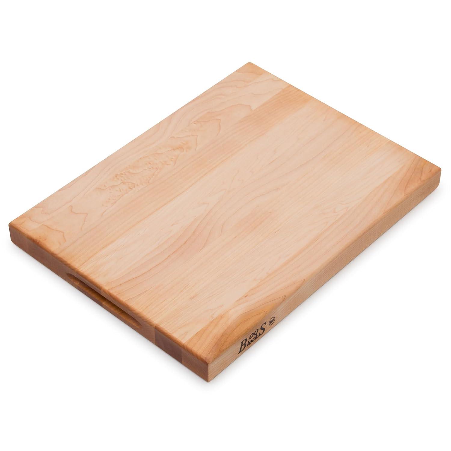 John Boos - R2015 Platinum Commercial Series Maple Wood Edge Grain Reversible Cutting Board, 20 Inches x 15 Inches x 1.75 Inches