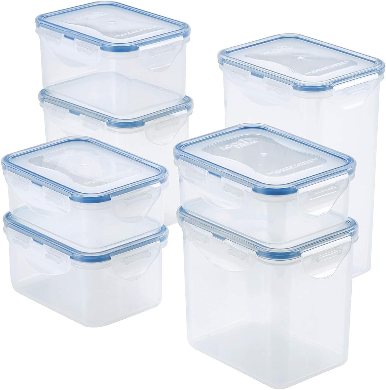 Easy Essentials™ Food Storage - Set of 7 Containers and 7 Lids