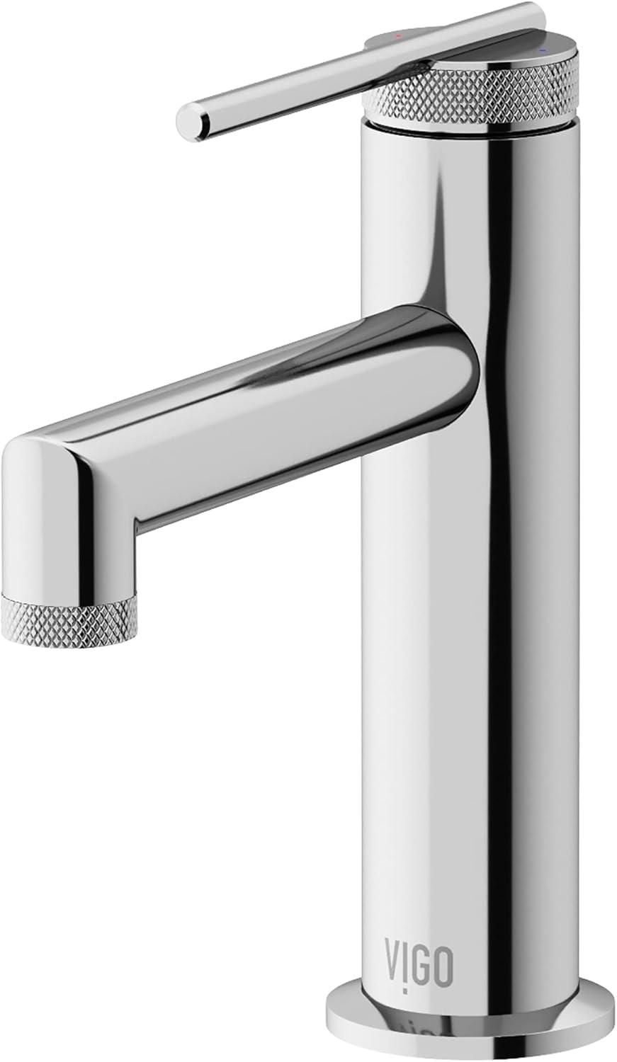 Sterling 7" H Single Handle Single Hole Bathroom Faucet