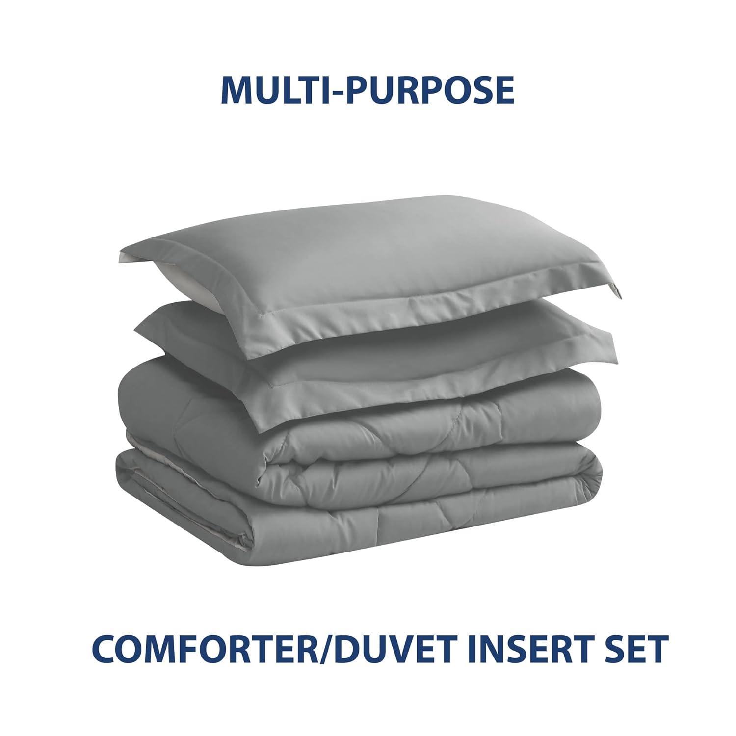 Swift Home 1800 Series Reversible Down-Alternative Comforter Set