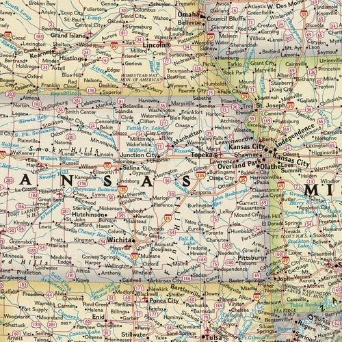 National geographic: united states executive wall map - laminated (43.5 x 30.5 inches) (other): 9780792233787