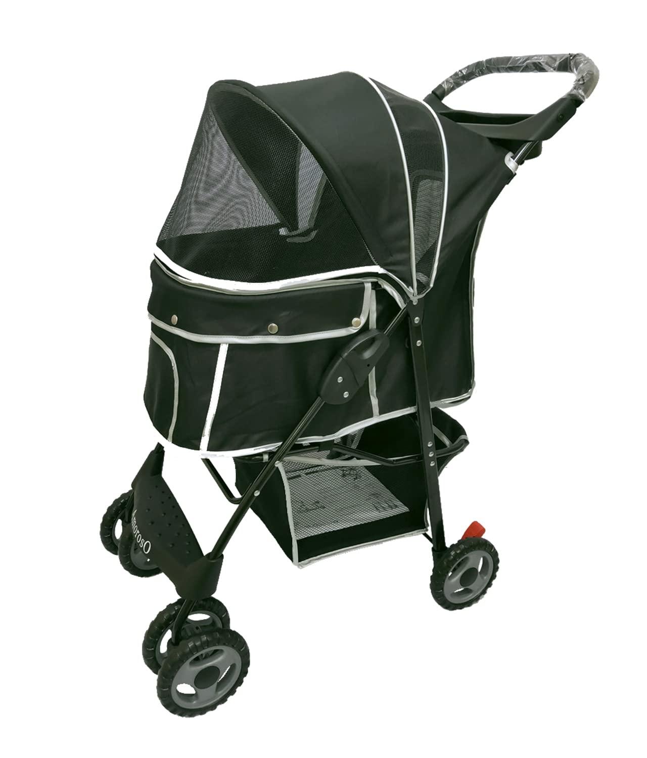 AmorosO Foldable Pet Stroller