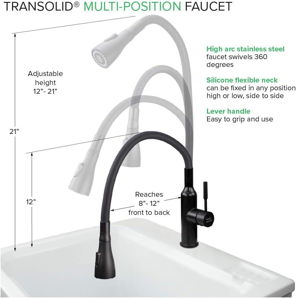 Flexible Multi-Function Faucet Single-Hole Laundry Faucet