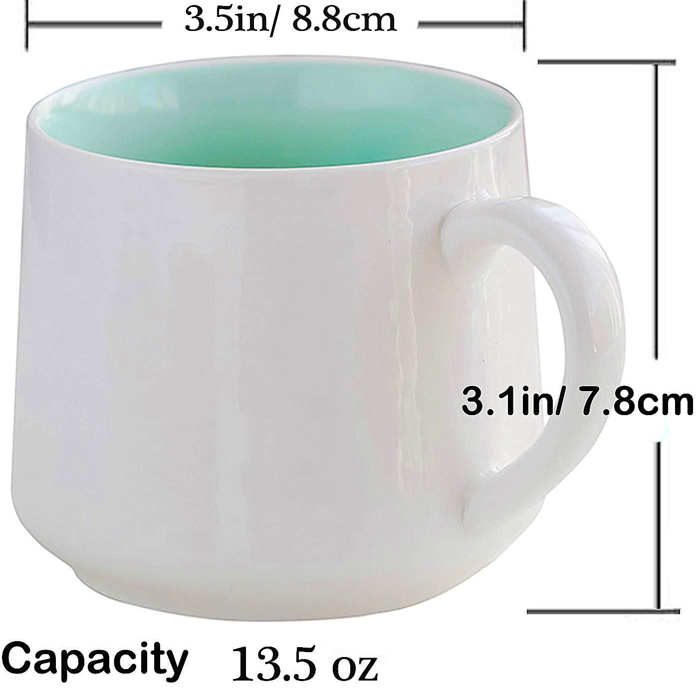 Clearance Cow Mug with Cow Inside Cute Coffee Mugs with Handle Tea Cups Ceramic Cup Funny Coffee Mugs with Spoon Mugs Gift Women Friends Unique Coffee Mug for Birthday Party Novelty Gift Fo