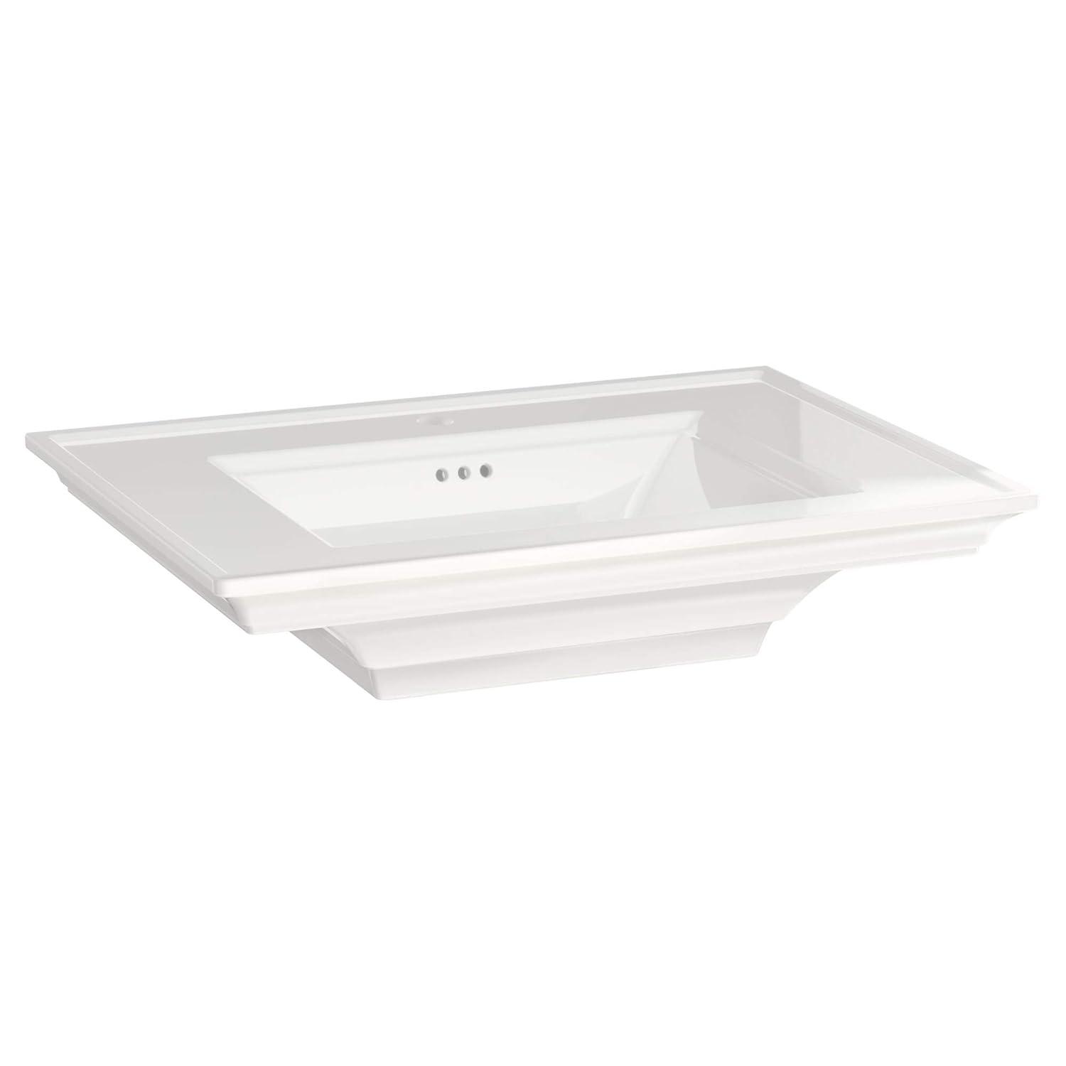 American Standard Town Square S 22.5'' Ceramic Rectangular Bathroom Sink with Overflow