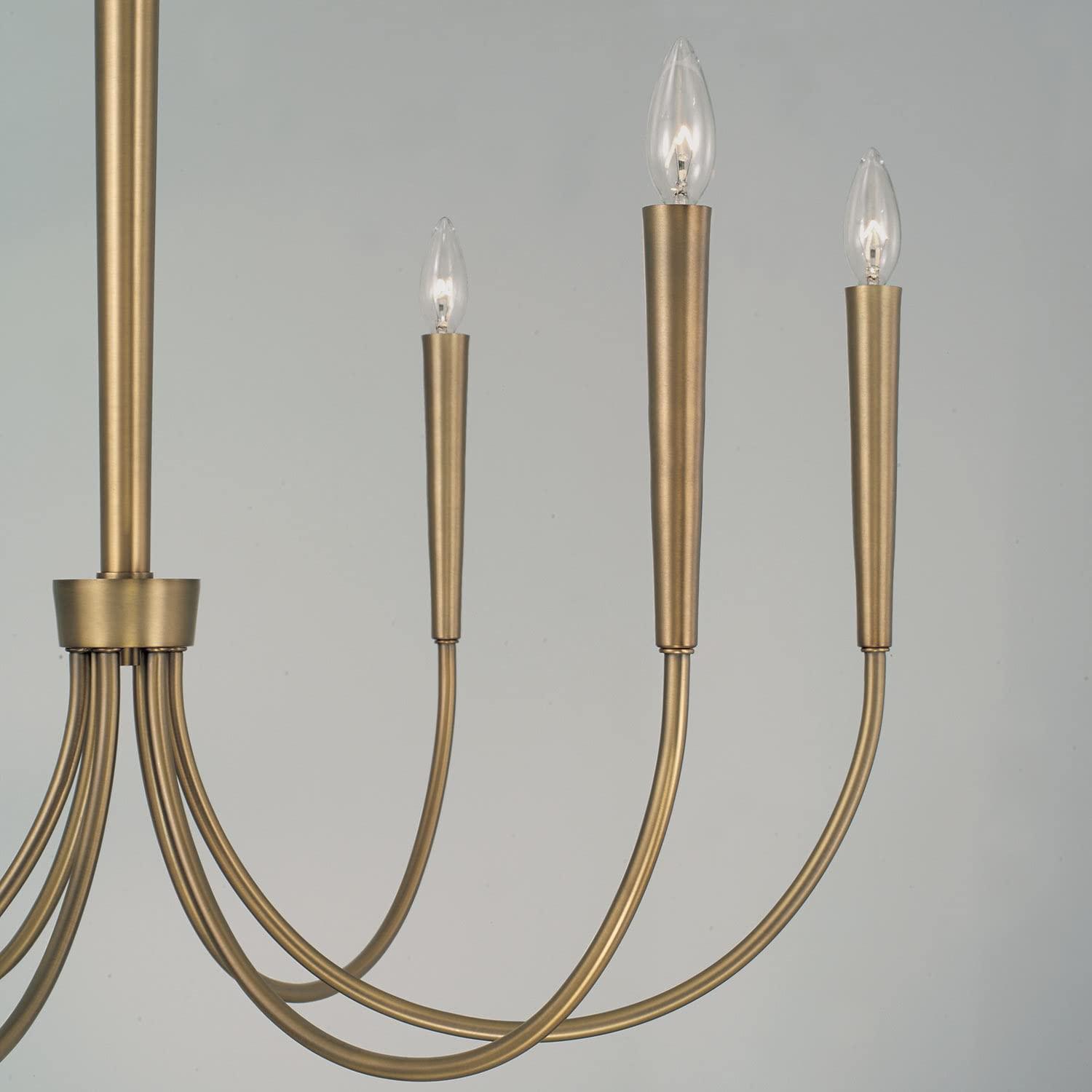 Capital Lighting 6 - Light Dimmable Classic / Traditional Chandelier
