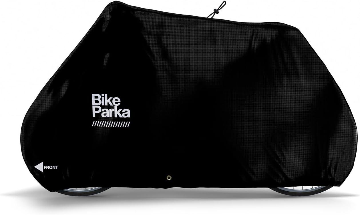 BikeParka Bike Covers Stash Durable Very Tough Fabric Fits handlebars up to 65cm