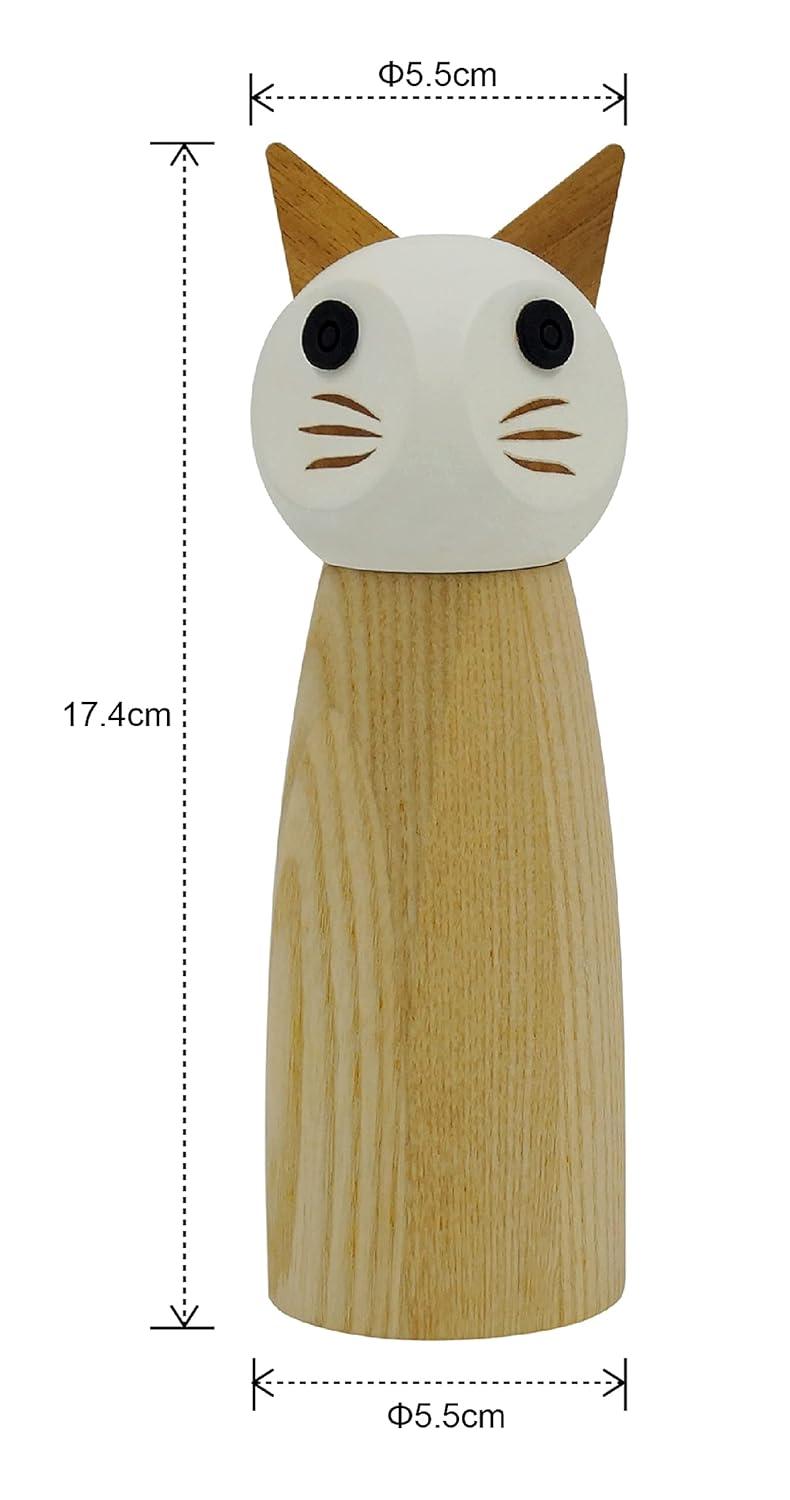 Peterson Housewares Inc. Peterson Housewares Inc. Cat Wooden Salt or Pepper Grinder