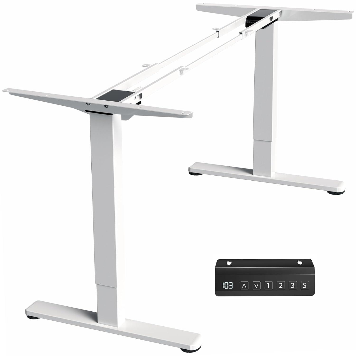 VIVO Electric Dual Motor Standing Desk Frame, E-200 Series