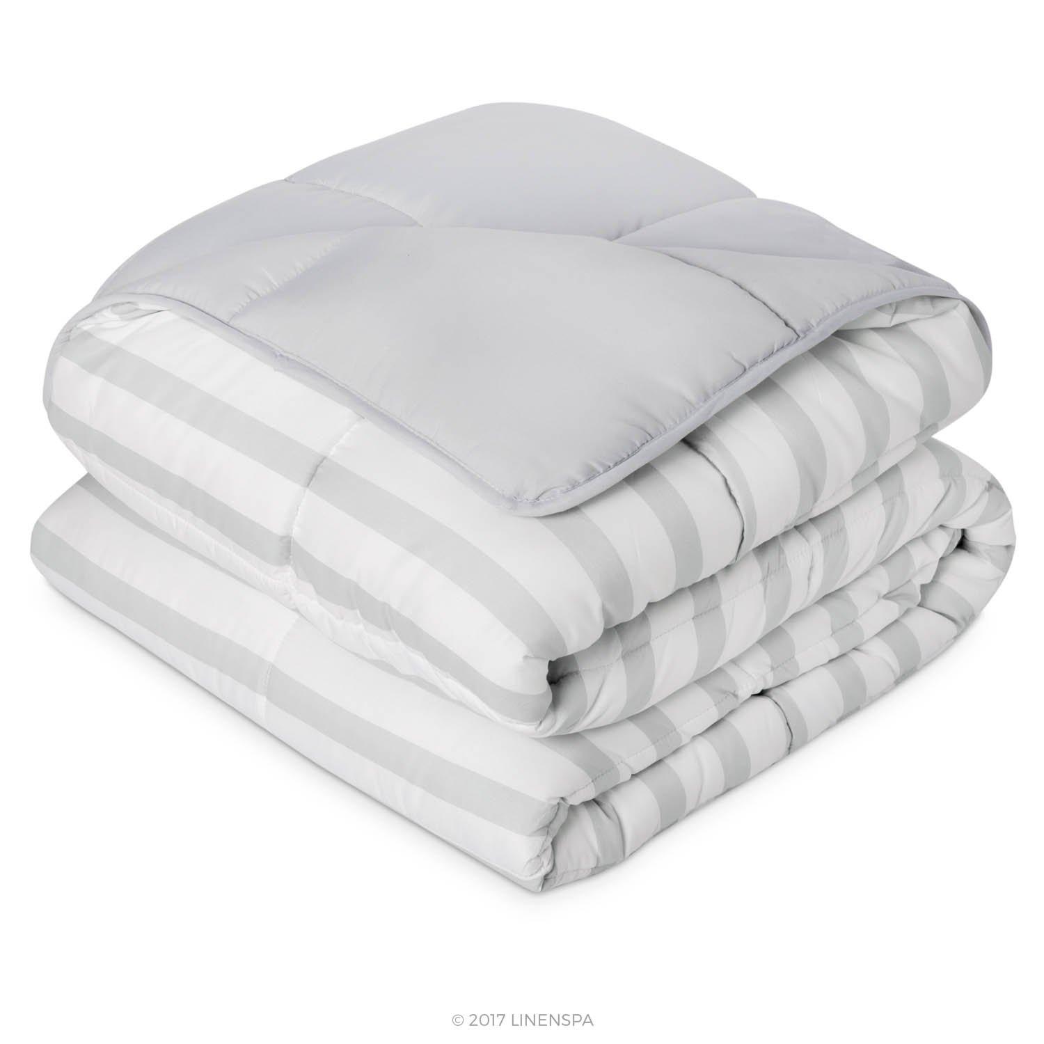 Linenspa Midweight Striped Comforter