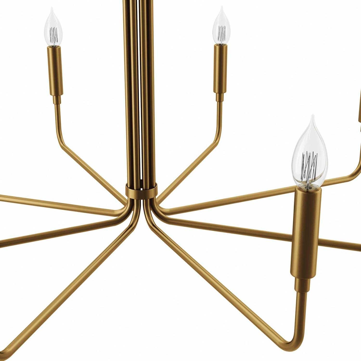 Modway Rekindle 8-Light Chandelier