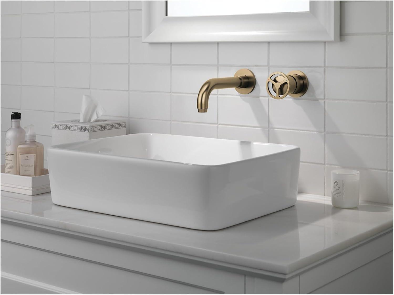 Trinsic Single Handle Wall Mount Bathroom Faucet Trim