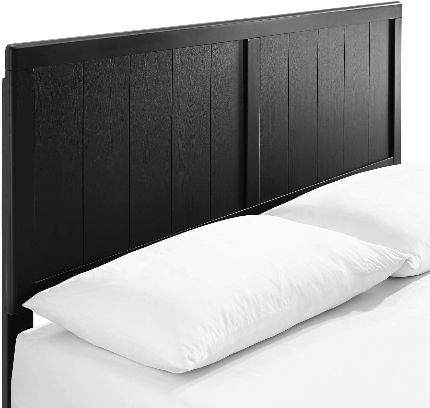 Modway Alana Wood Platform Bed with Splayed Legs
