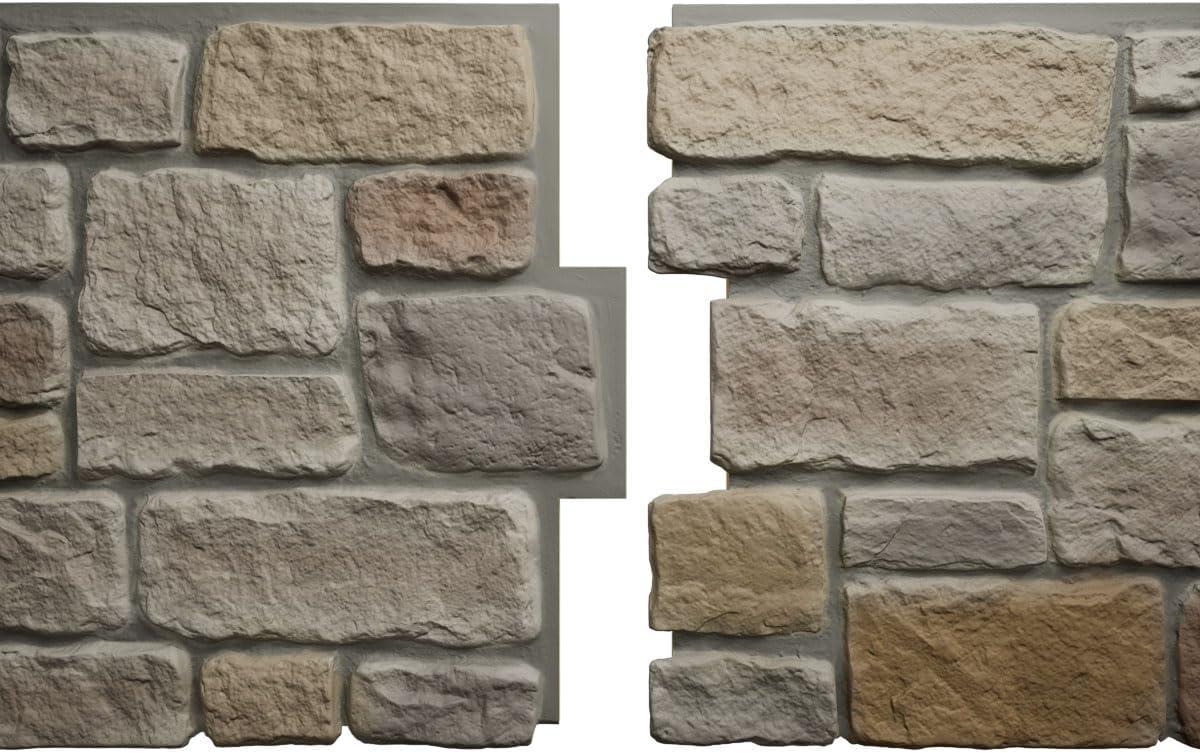 Ekena Millwork EverStone Cobblestone Faux Stone Panel
