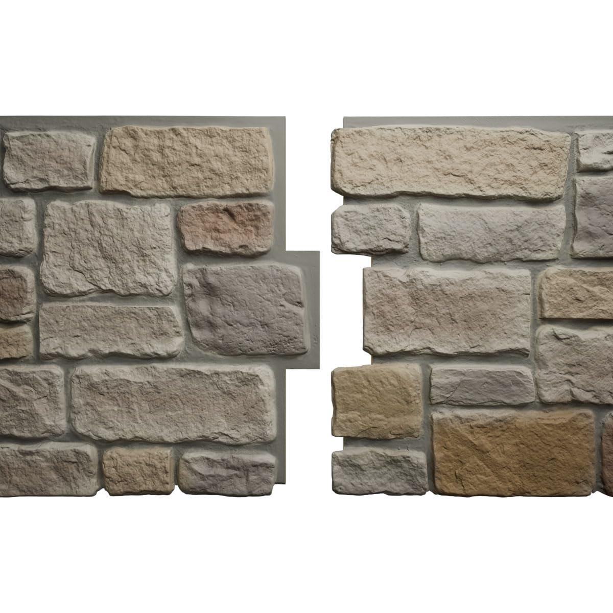 Ekena Millwork EverStone Cobblestone Faux Stone Panel