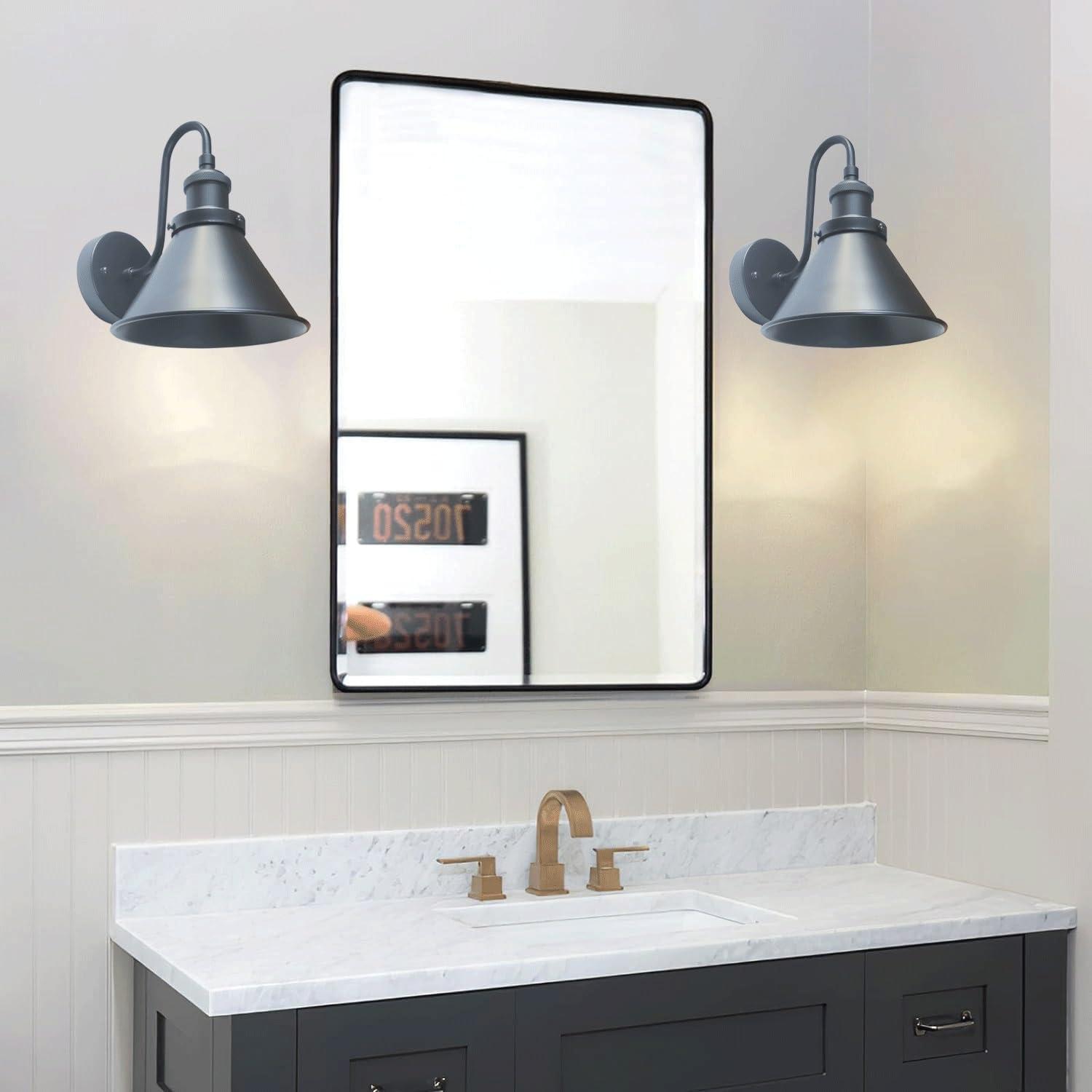Battery Operated Wall Sconce Decor Set of 2, Black Wireless Wall Sconces with Remote, Dimmable Vintage Led Wall Lights, Wall Lamp for Bedroom Farmhouse Gallery