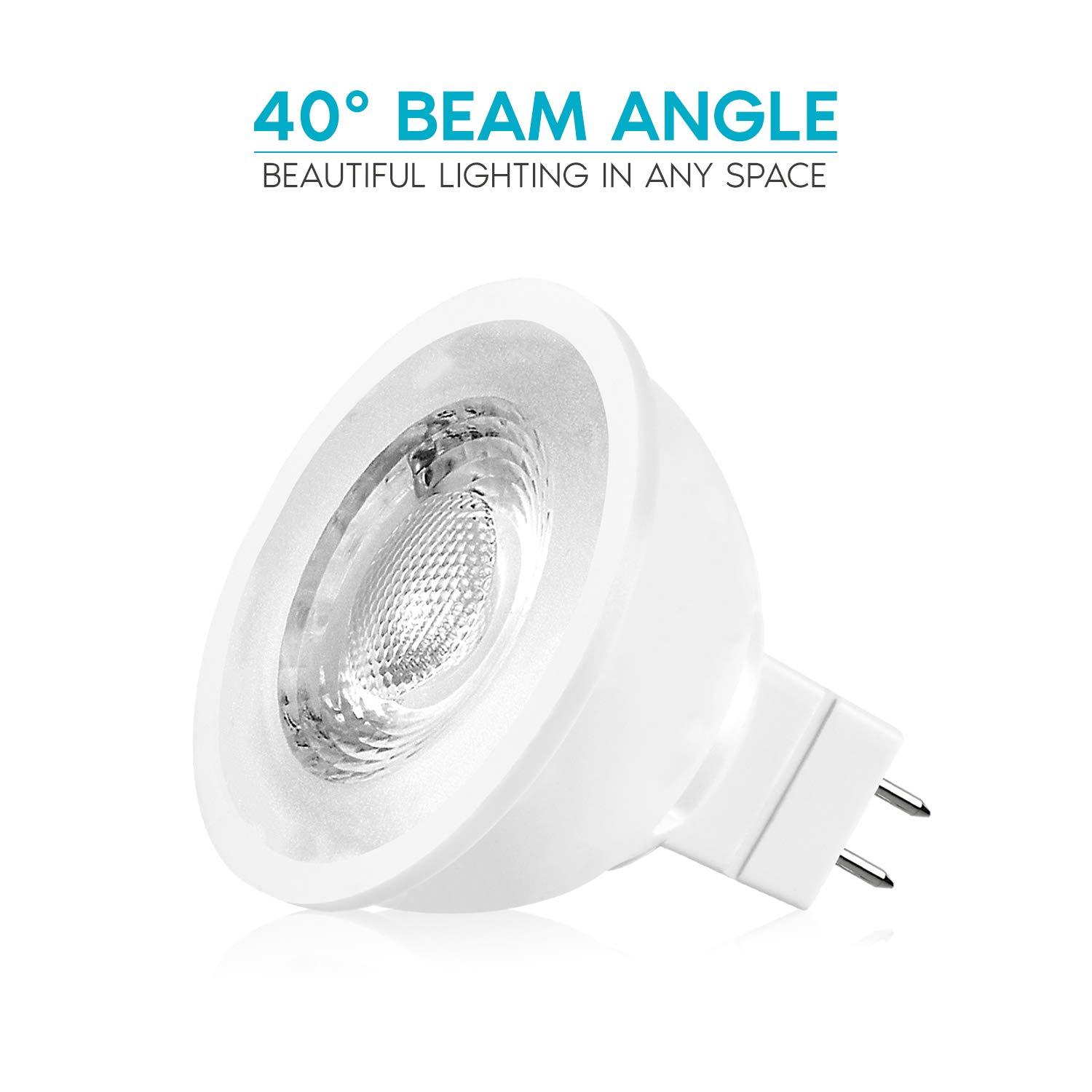 50 Watt Equivalent MR16 GU5.3/Bi-pin Dimmable LED Bulb