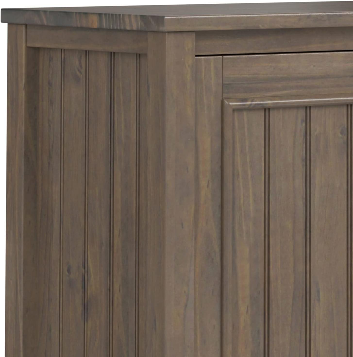 Lev Solid Wood Accent Cabinet