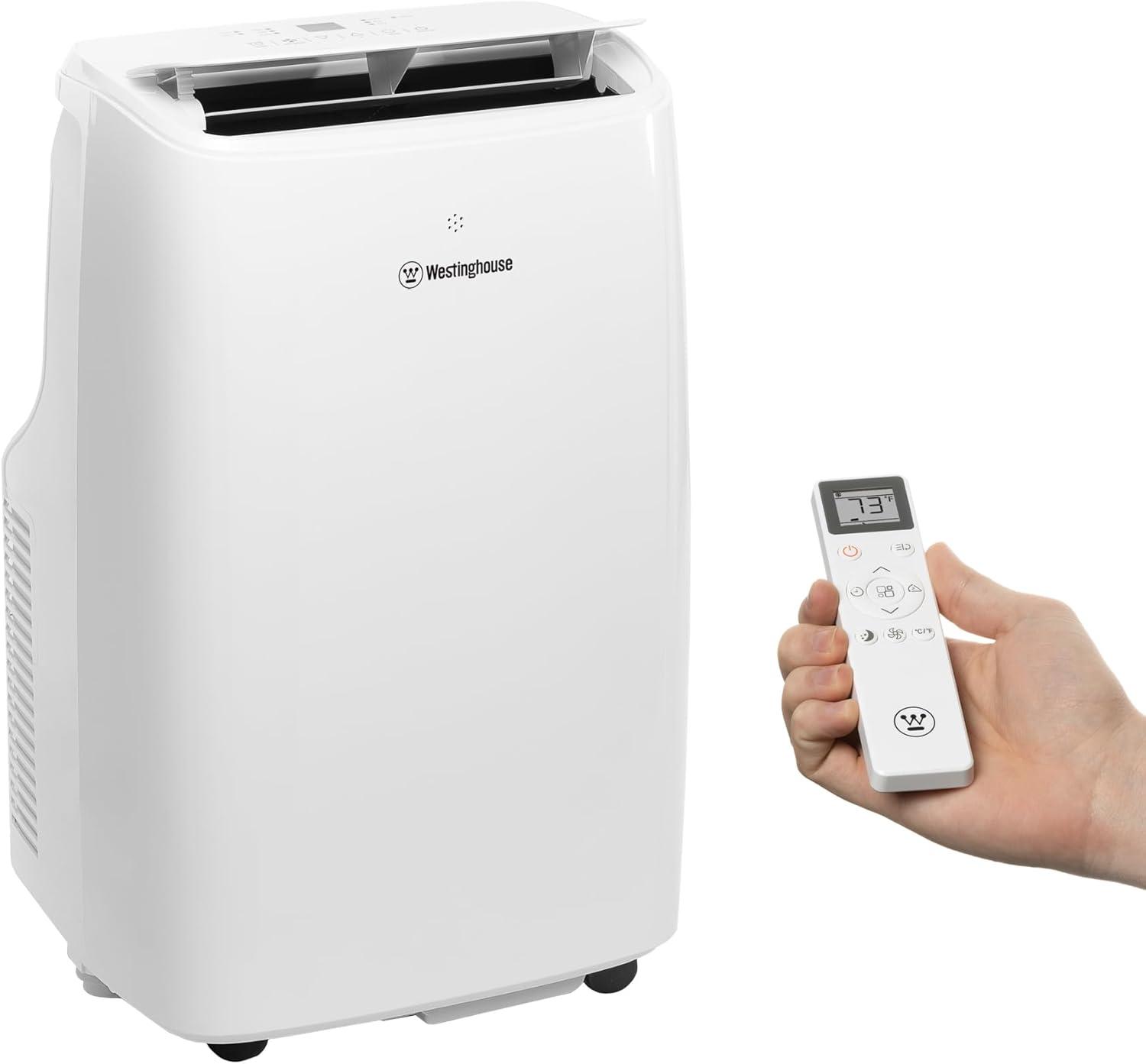 Westinghouse 10,000 BTU White Portable Air Conditioner with Remote