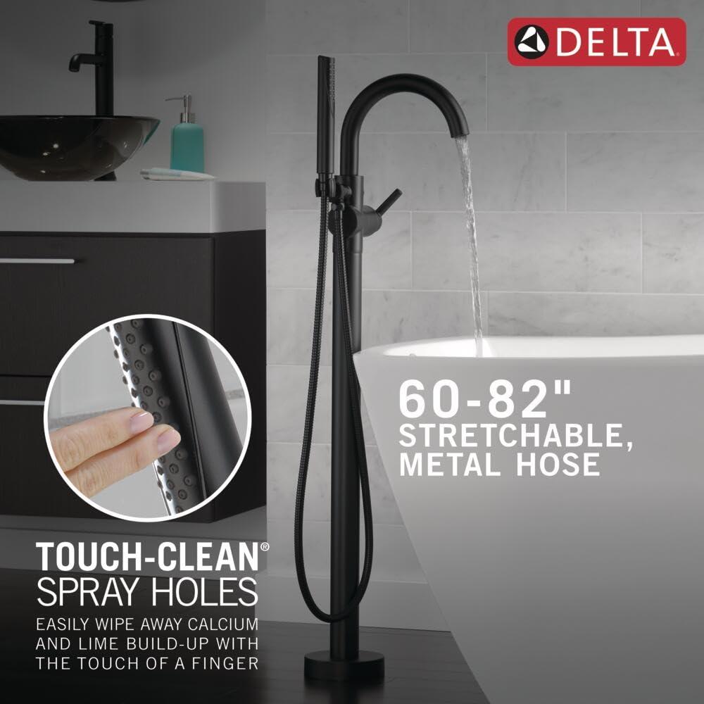 Trinsic Single Handle Floor Mounted Freestanding Tub Filler