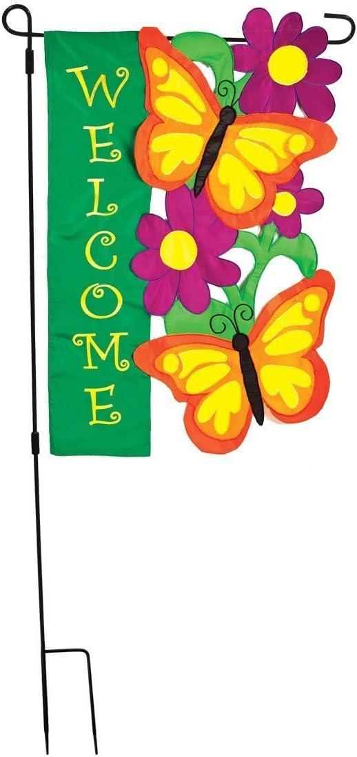 Inc. 3-Piece Large Garden Flag Pole 75.75in x 37.25in