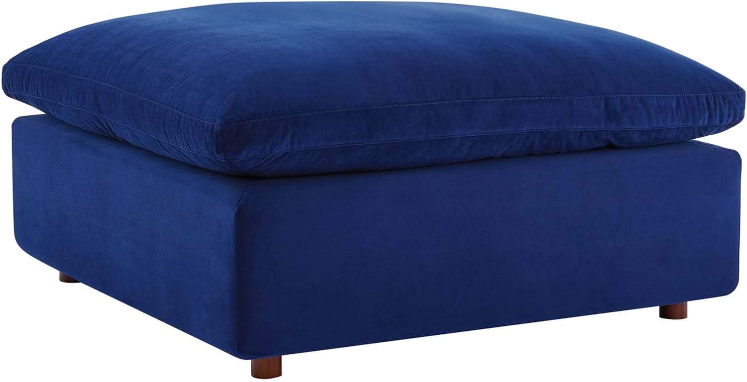 Modway Commix Down Filled Overstuffed Performance Velvet Ottoman