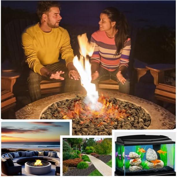 American Fireglass Lava Rock - 10 lbs.