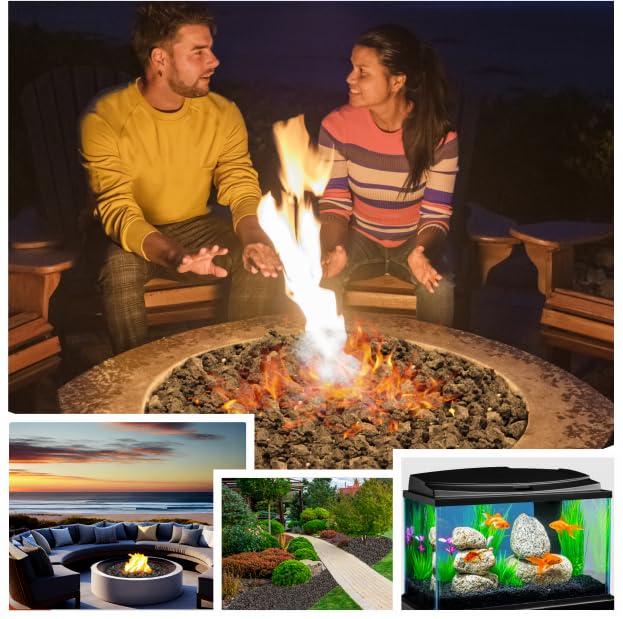 American Fireglass Lava Rock - 10 lbs.