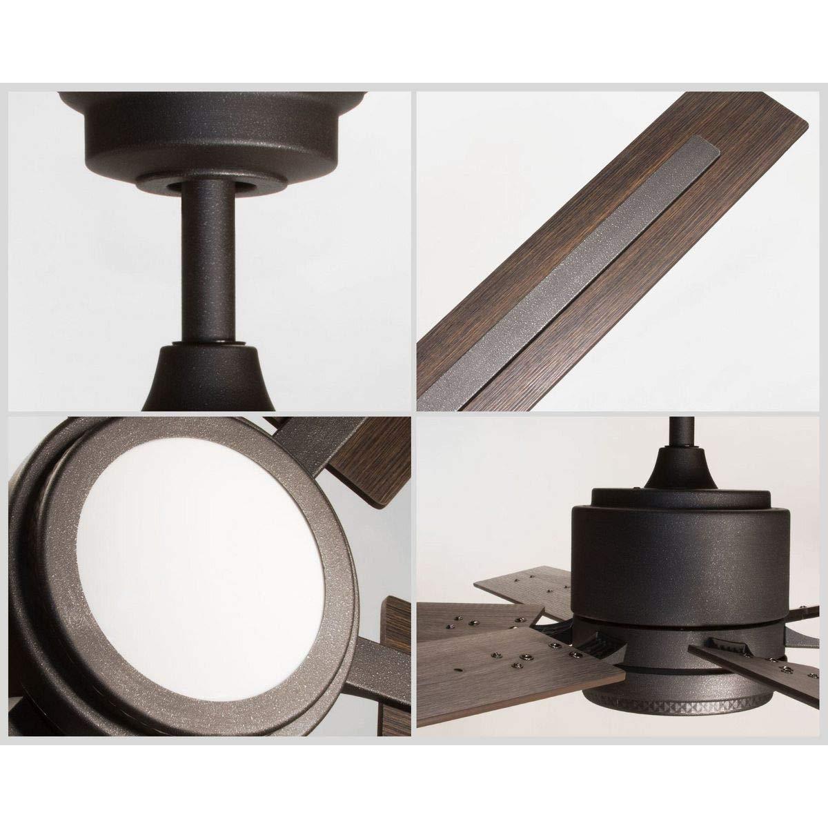 P2586-7130K-Progress Lighting-Glandon - Wide - Ceiling Fan - 1 Light - Handheld Remote in Transitional style - 60 Inches wide by 17.13 Inches