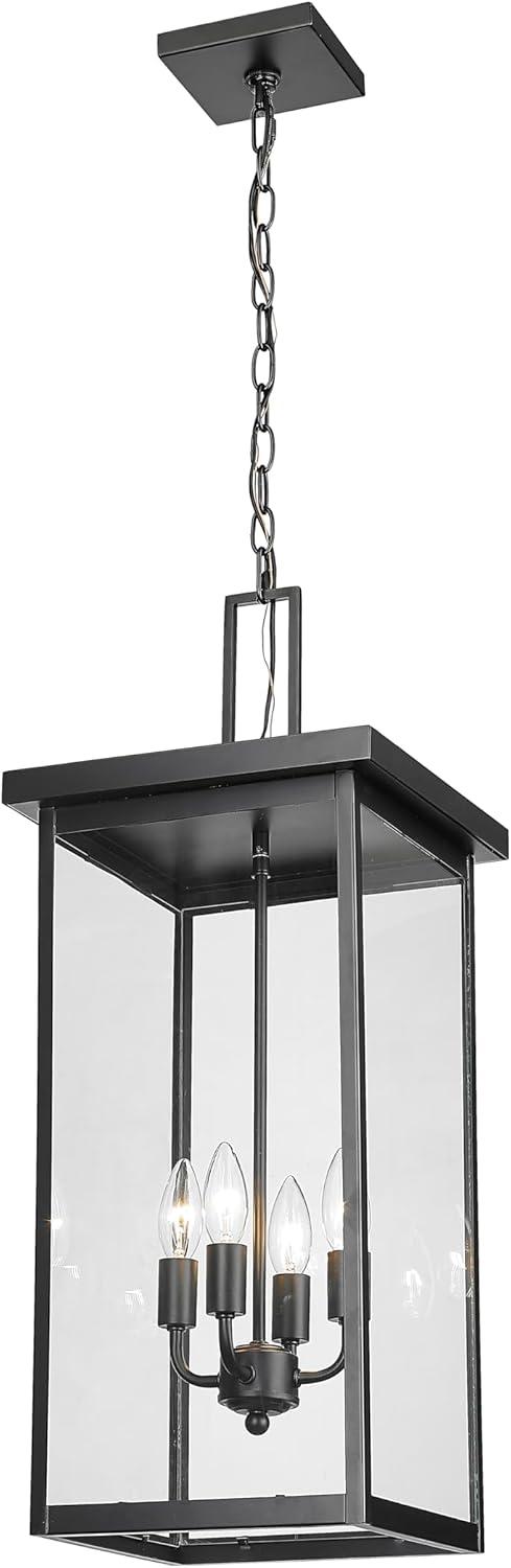 Millennium Lighting 42605 Barkeley 4 Light 11" Wide Outdoor Pendant - Black