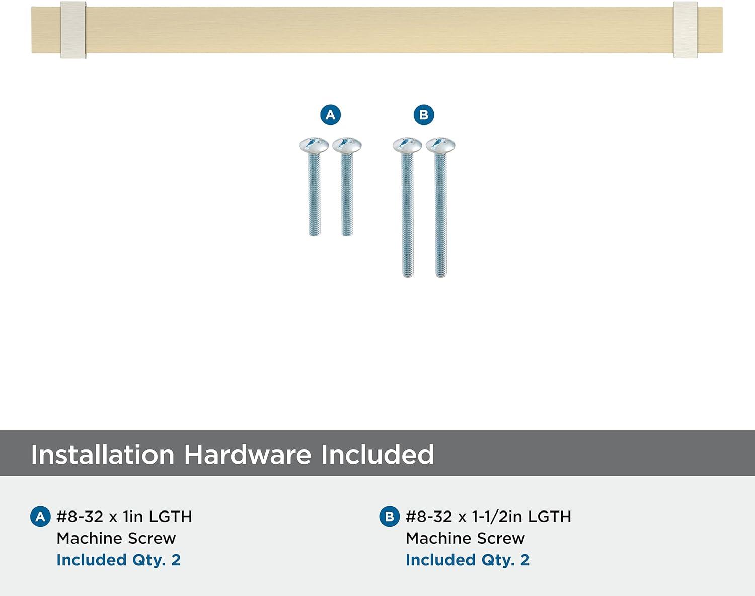 Amerock Overton Split Finish Cabinet or Drawer Pull