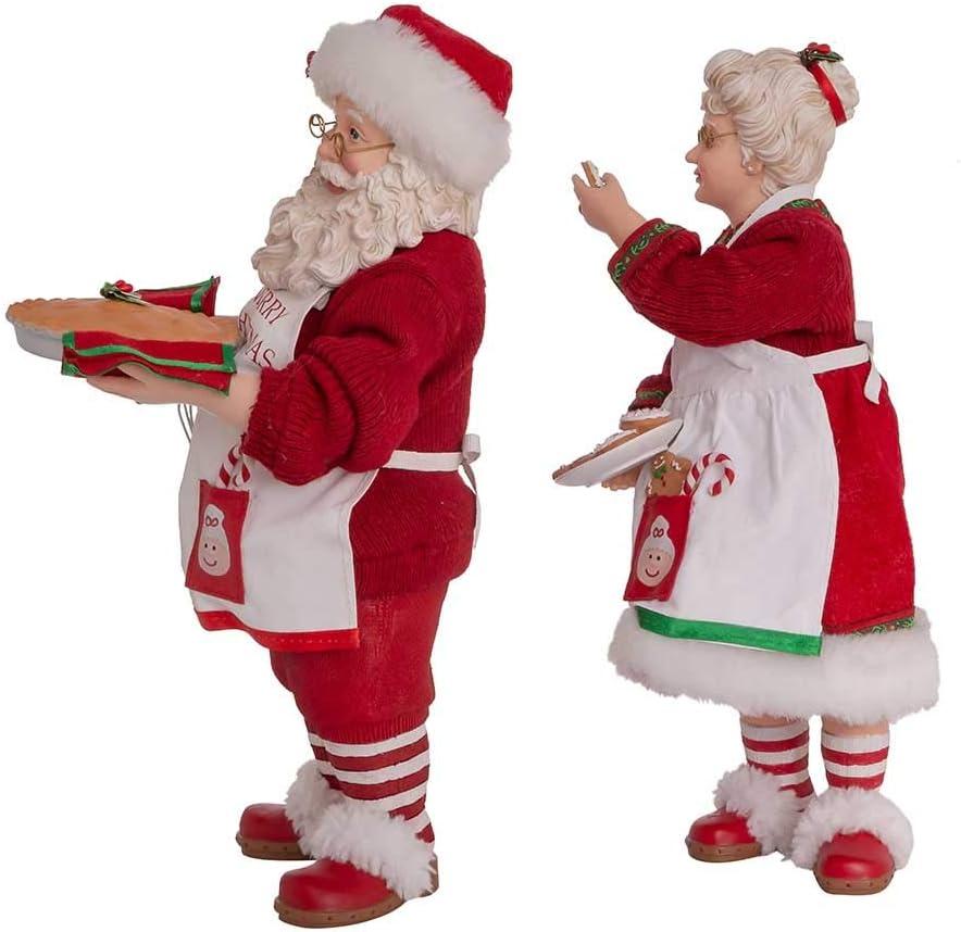 Fabriché Mr. and Mrs. Santa 2-Piece Set