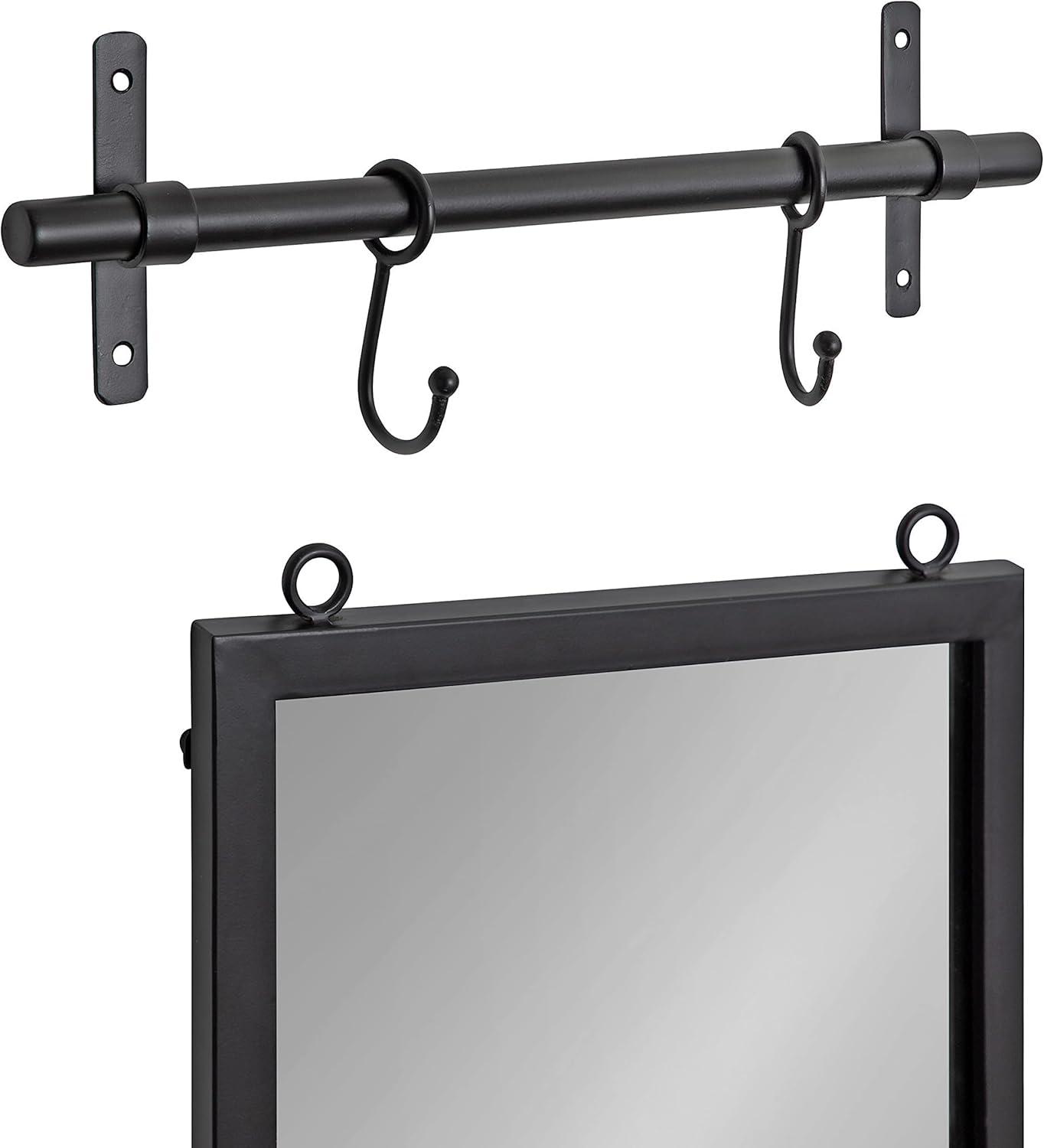 Gammons Functional Wall Mirror - Kate & Laurel All Things Decor