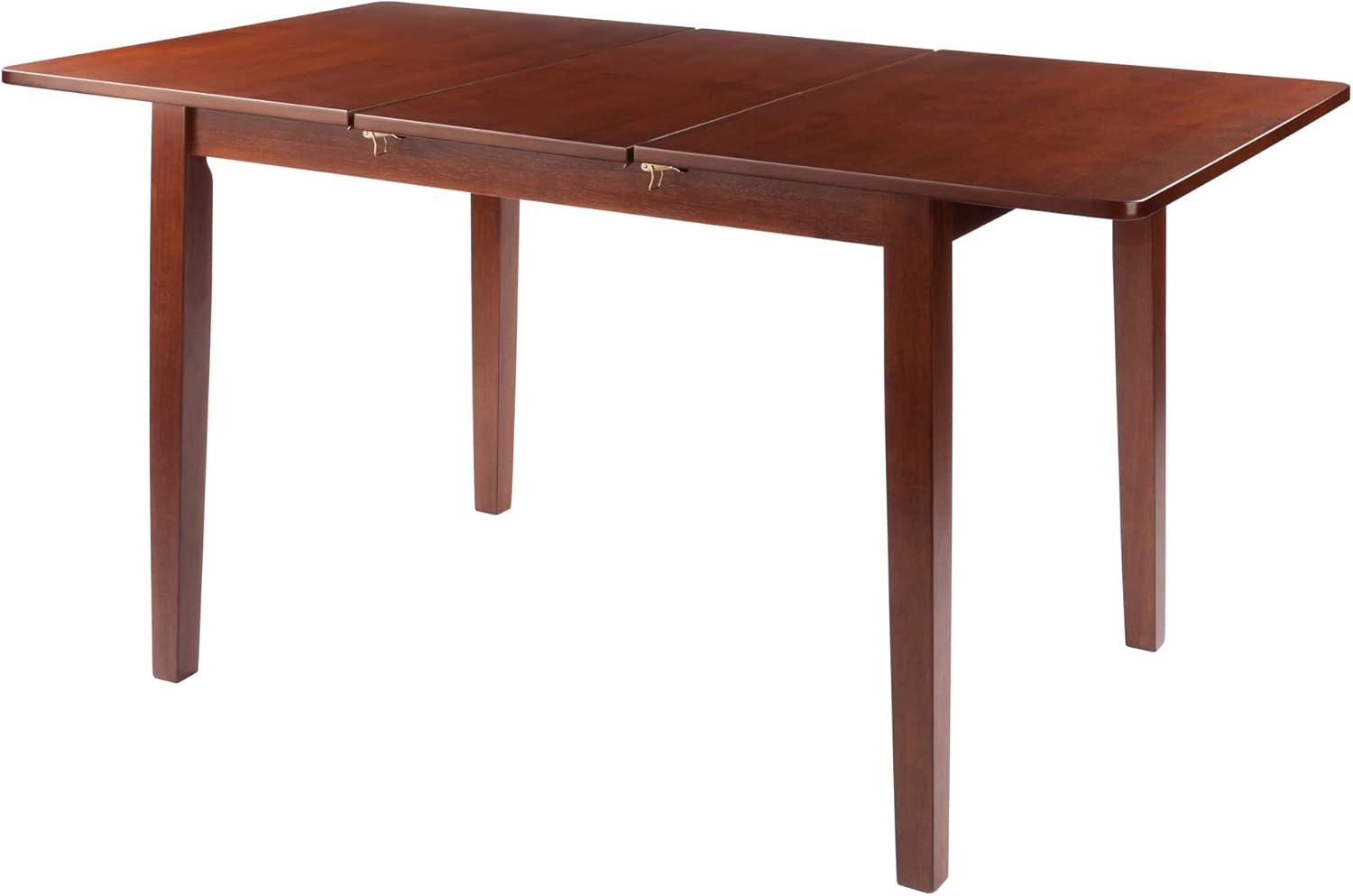 Winsome Transitional Walnut Extendable Dining Table